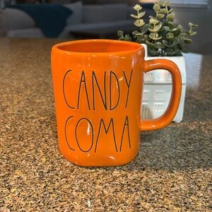 Rae Dunn Fall Halloween Ceramic Coffee Mug Candy Coma